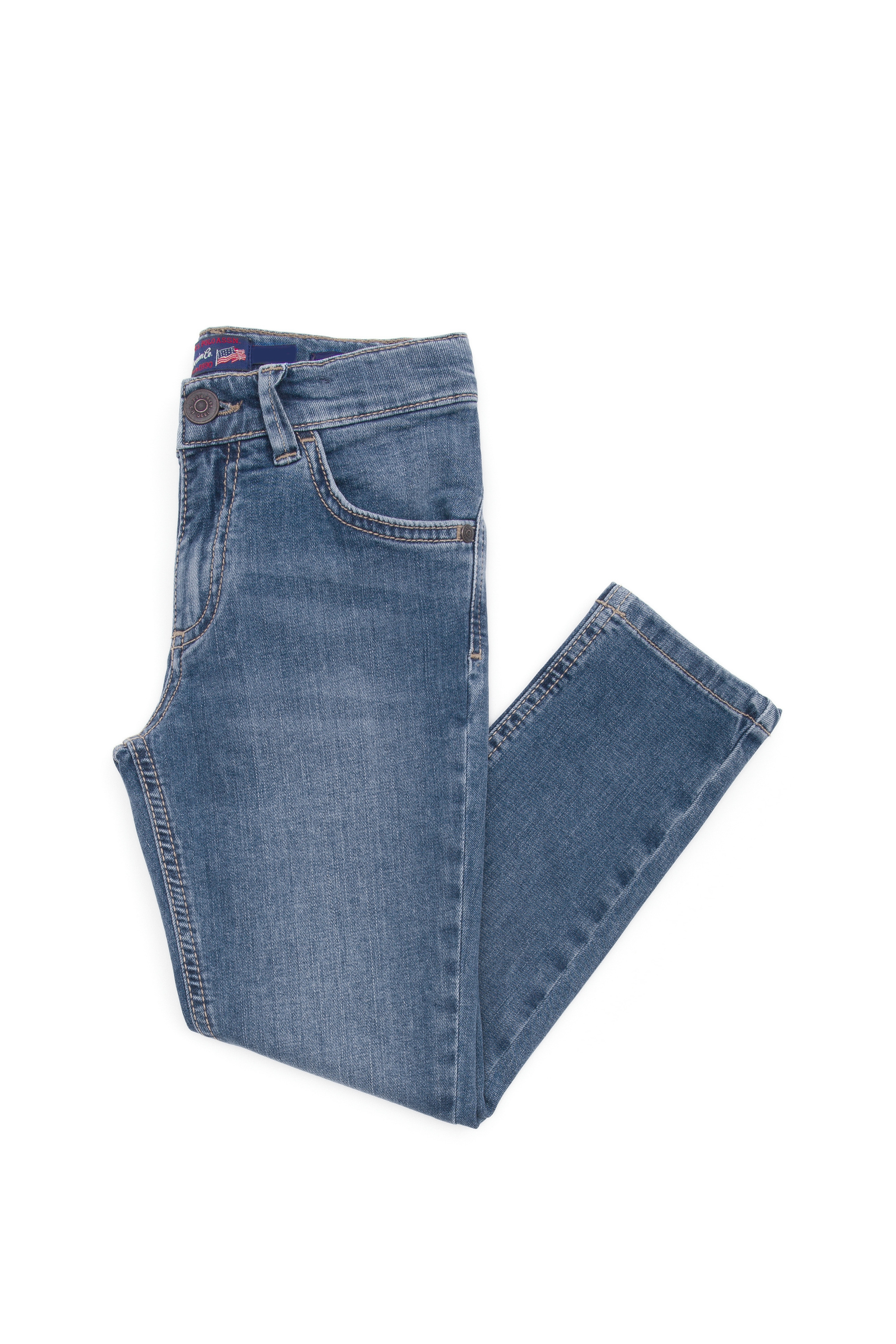 Kız Çocuk Açık Mavi Jean Pantolon