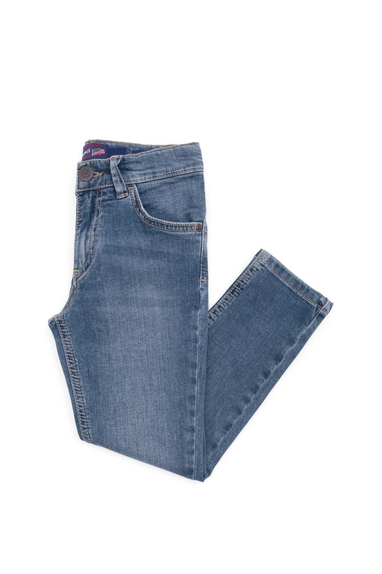 Kız Çocuk Açık Mavi Jean Pantolon - 50266552008