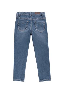 Kız Çocuk Açık Mavi Jean Pantolon - 50266552008