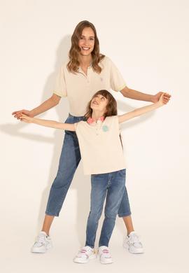 Kız Çocuk Açık Mavi Jean Pantolon - 50266552008