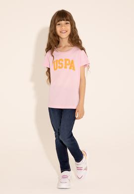 Kız Çocuk Mavi Jean Pantolon - 50266553004