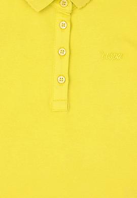 Kız Çocuk Fıstık Polo Yaka Basic Tişört - 50288501104