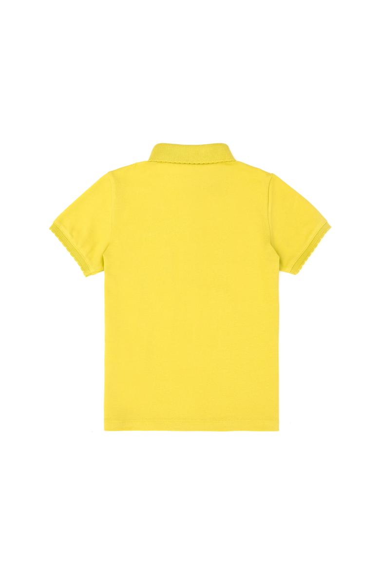 Kız Çocuk Fıstık Polo Yaka Basic Tişört - 50288501104