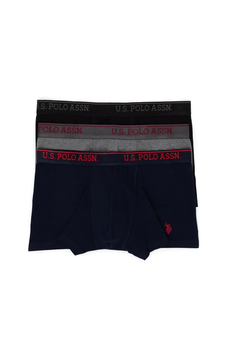 Erkek Lacivert 3'lü Boxer