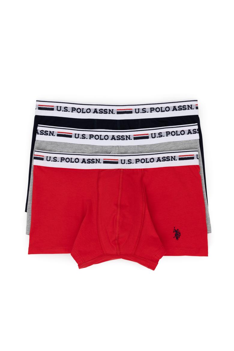 Erkek Kırmızı 3'lü Boxer - 50292822004