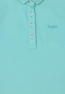 Kız Çocuk Mint Polo Yaka Basic Tişört - 50288501082