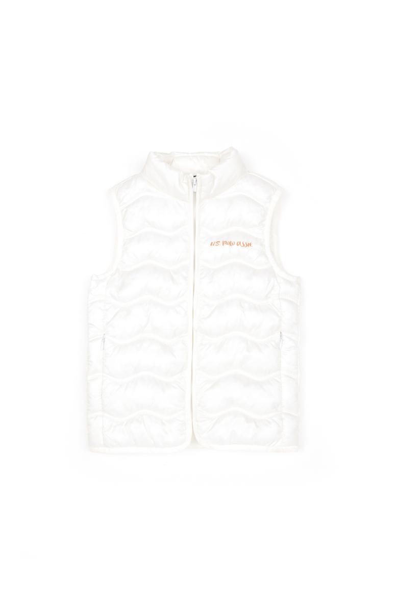 Kız Çocuk Ekru Yelek - 50280895051