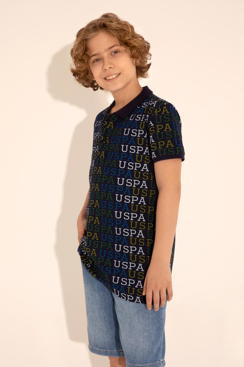 Erkek Çocuk Lacivert Polo Yaka Tişört - 50284798007