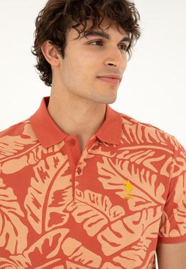 Erkek Regular Fit Polo Yaka Pudra Tişört - 50288319037