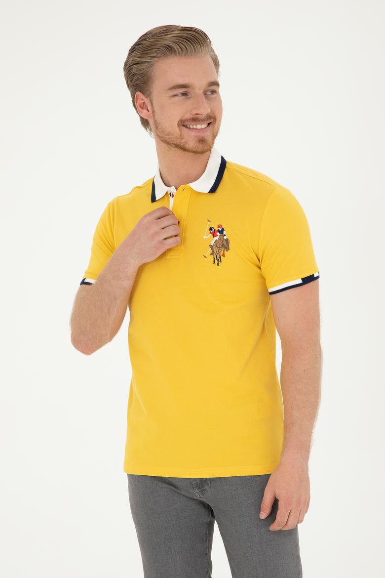 Erkek Safran Basic Tişört