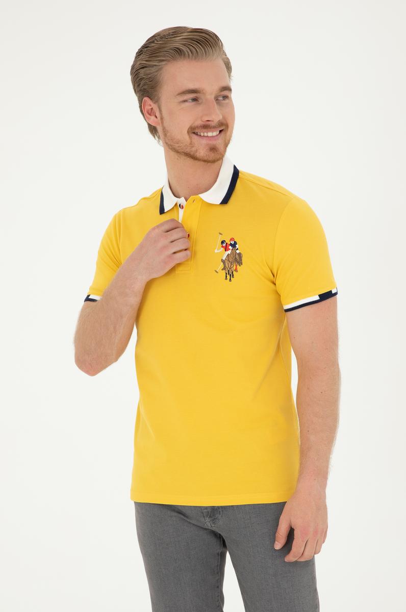 Erkek Safran Basic Tişört