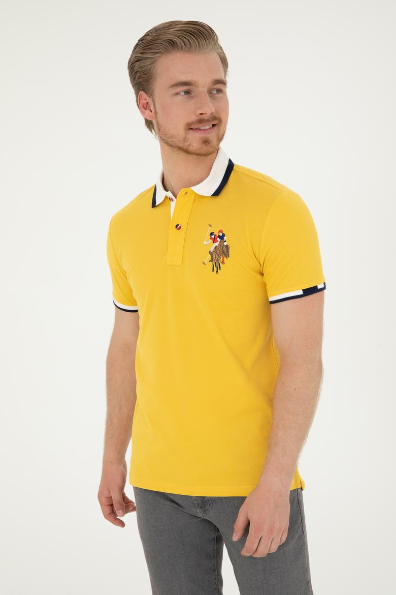 Erkek Safran Basic Tişört - 50279559045