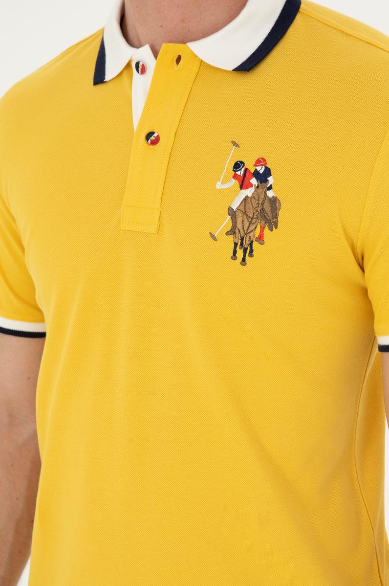 Erkek Safran Basic Tişört