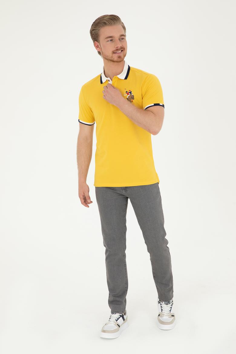 Erkek Safran Basic Tişört - 50279559045