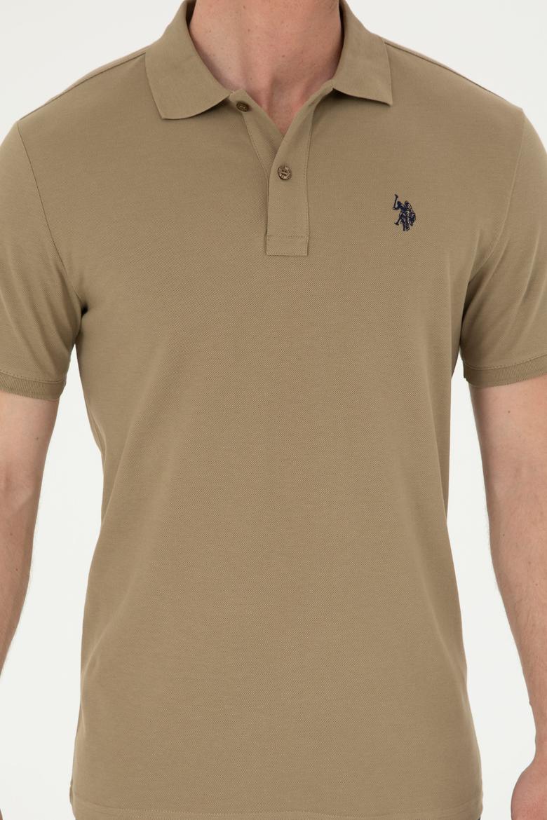 Erkek Haki Basic Tişört - 50279573096