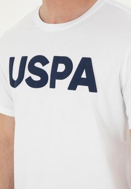 Erkek Regular Fit Bisiklet Yaka Beyaz Basic Tişört - 50279620009