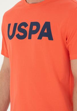 Erkek Regular Fit Bisiklet Yaka Nar Çiçeği Basic Tişört - 50279620249