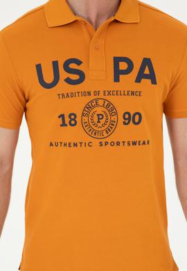 Erkek Slim Fit Polo Yaka Kiremit Tişört - 50281549014