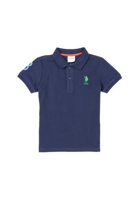 Erkek Çocuk Lacivert Polo Yaka Tişört - 50288121002