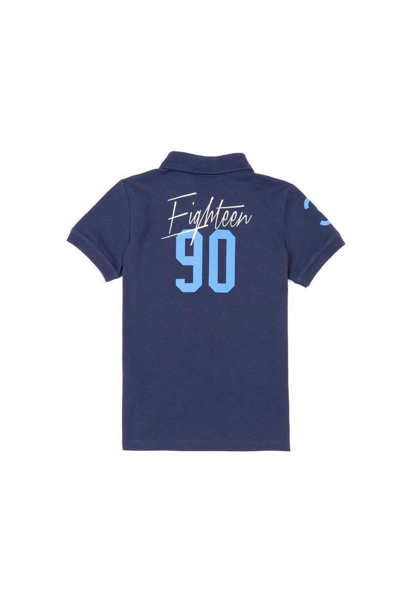 Erkek Çocuk Lacivert Polo Yaka Tişört - 50288121002