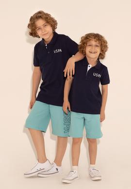 Erkek Çocuk Lacivert Polo Yaka Tişört - 50288080011