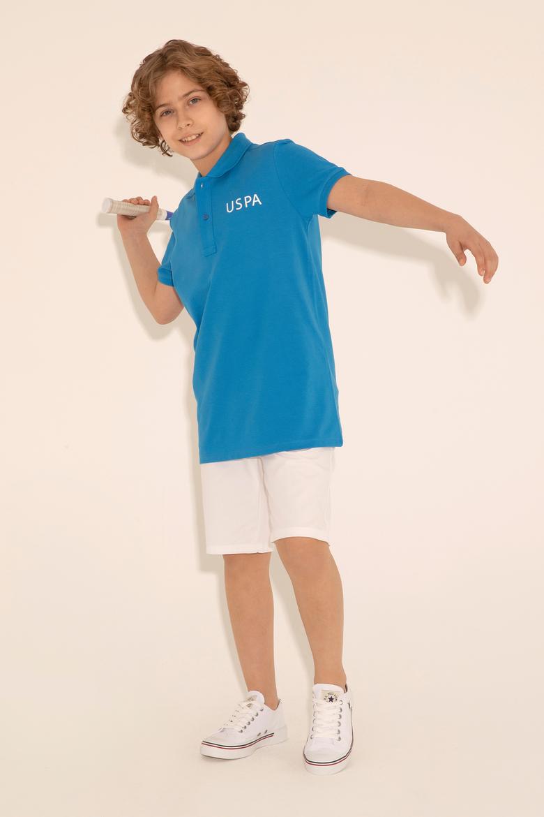 Erkek Çocuk Saks Polo Yaka Tişört - 50288080027