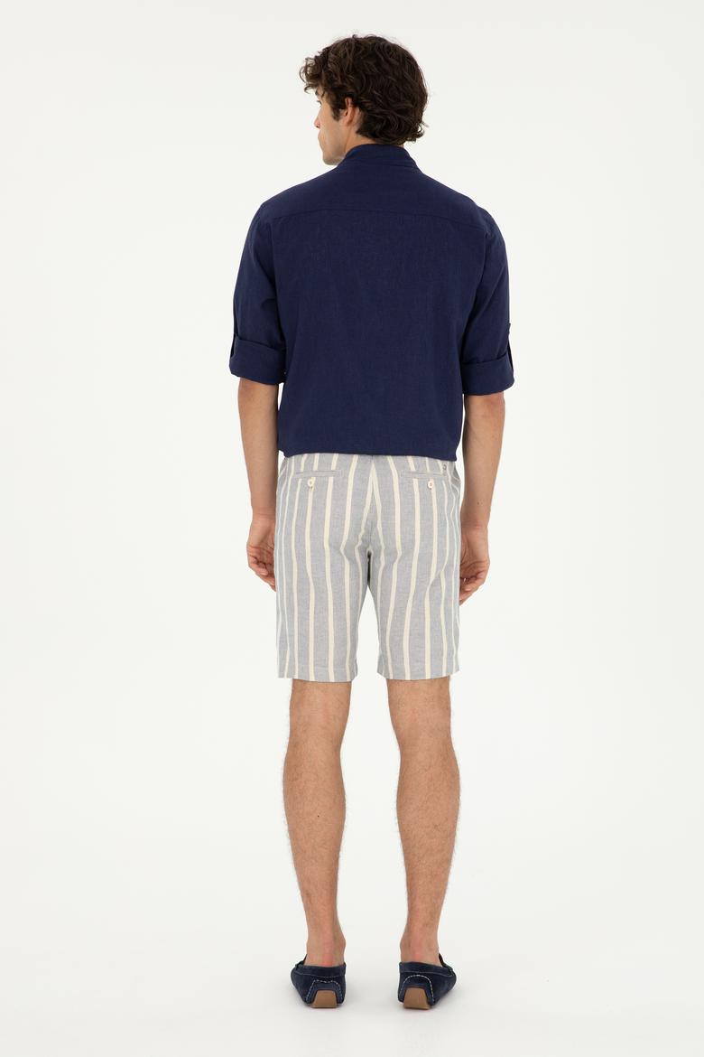 Erkek Saks Dokuma Şort - 50283943037