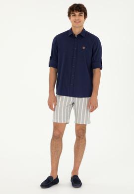 Erkek Saks Dokuma Şort - 50283943037