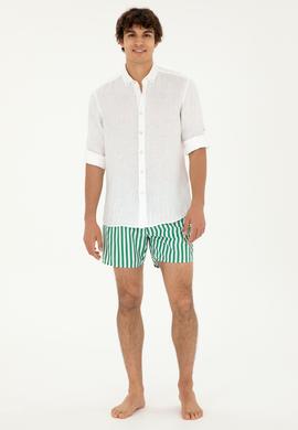 Erkek Yeşil Deniz Şortu - 50282929011