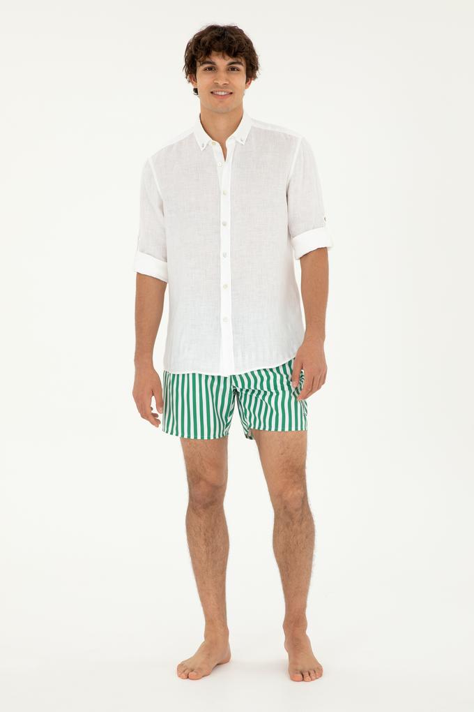 Erkek Yeşil Deniz Şortu