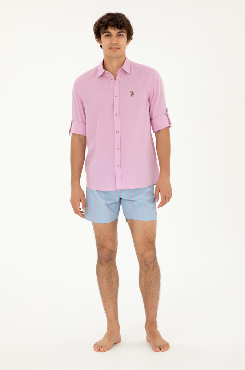 Erkek Mint Deniz Şortu