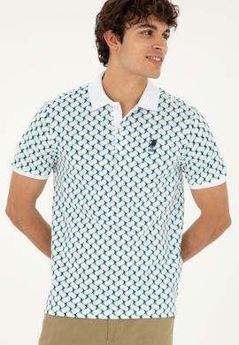 Erkek Regular Fit Polo Yaka Lacivert Tişört - 50281925001