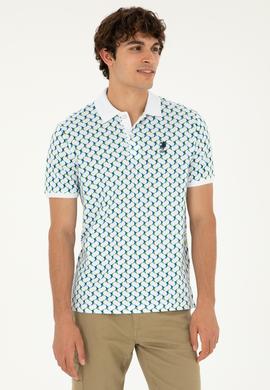 Erkek Regular Fit Polo Yaka Lacivert Tişört - 50281925001