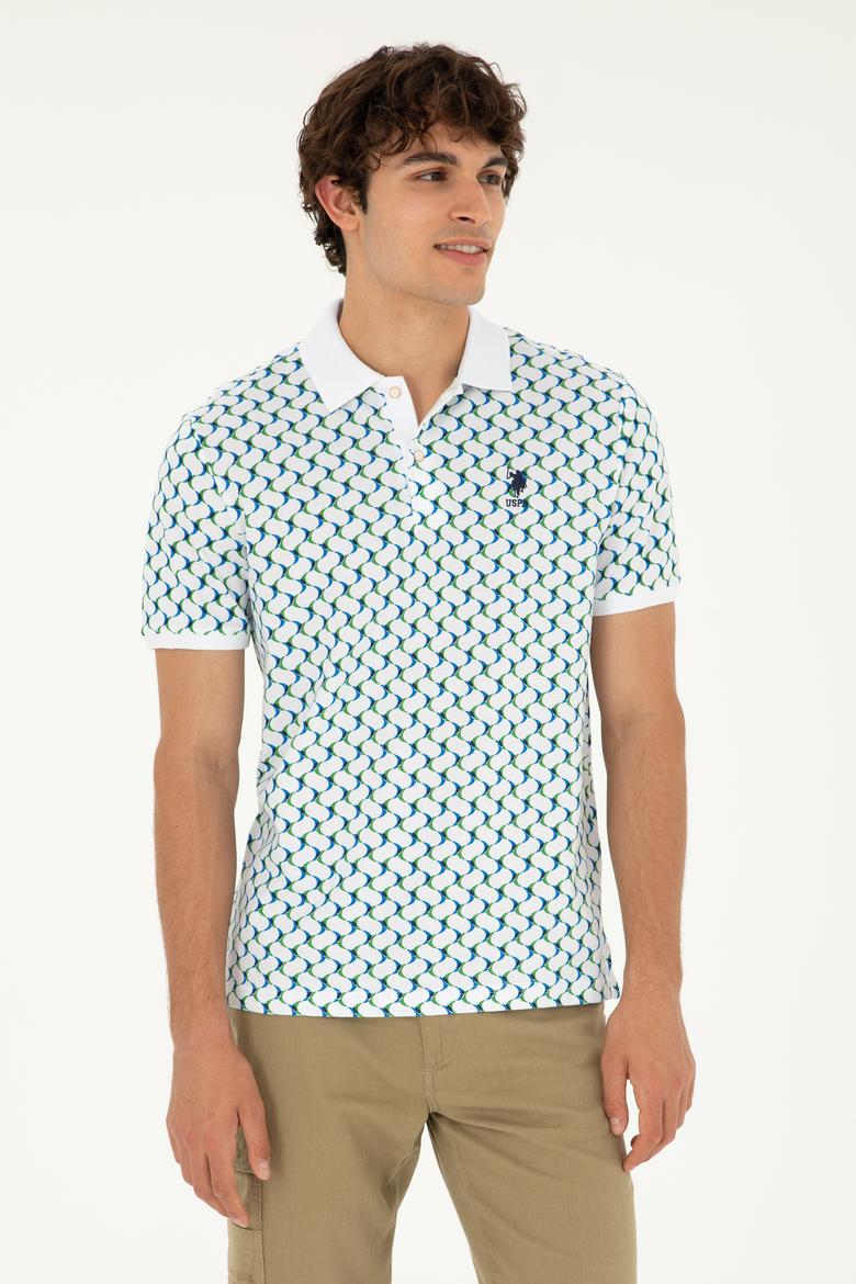 Erkek Regular Fit Polo Yaka Lacivert Tişört