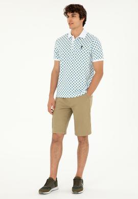 Erkek Regular Fit Polo Yaka Lacivert Tişört - 50281925001