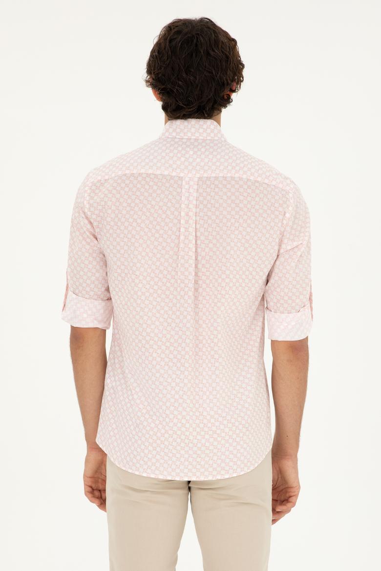 Erkek Pudra Uzun Kollu Gömlek - 50282861034