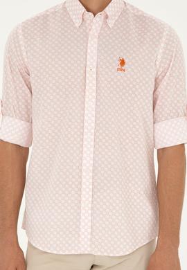 Erkek Pudra Uzun Kollu Gömlek - 50282861034