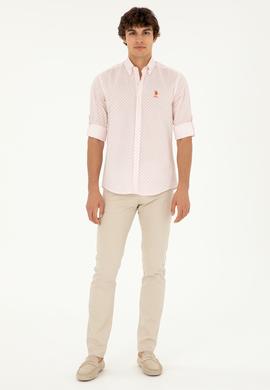 Erkek Pudra Uzun Kollu Gömlek - 50282861034