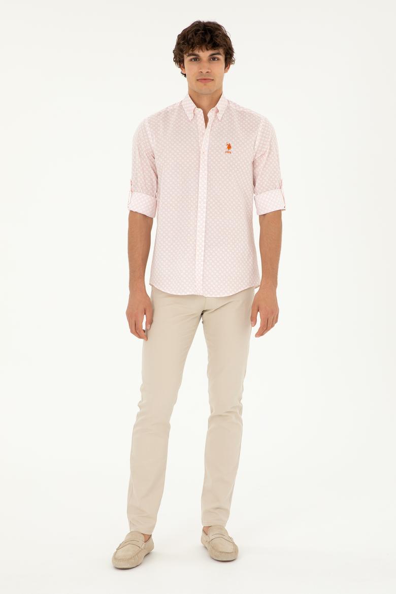 Erkek Pudra Uzun Kollu Gömlek - 50282861034