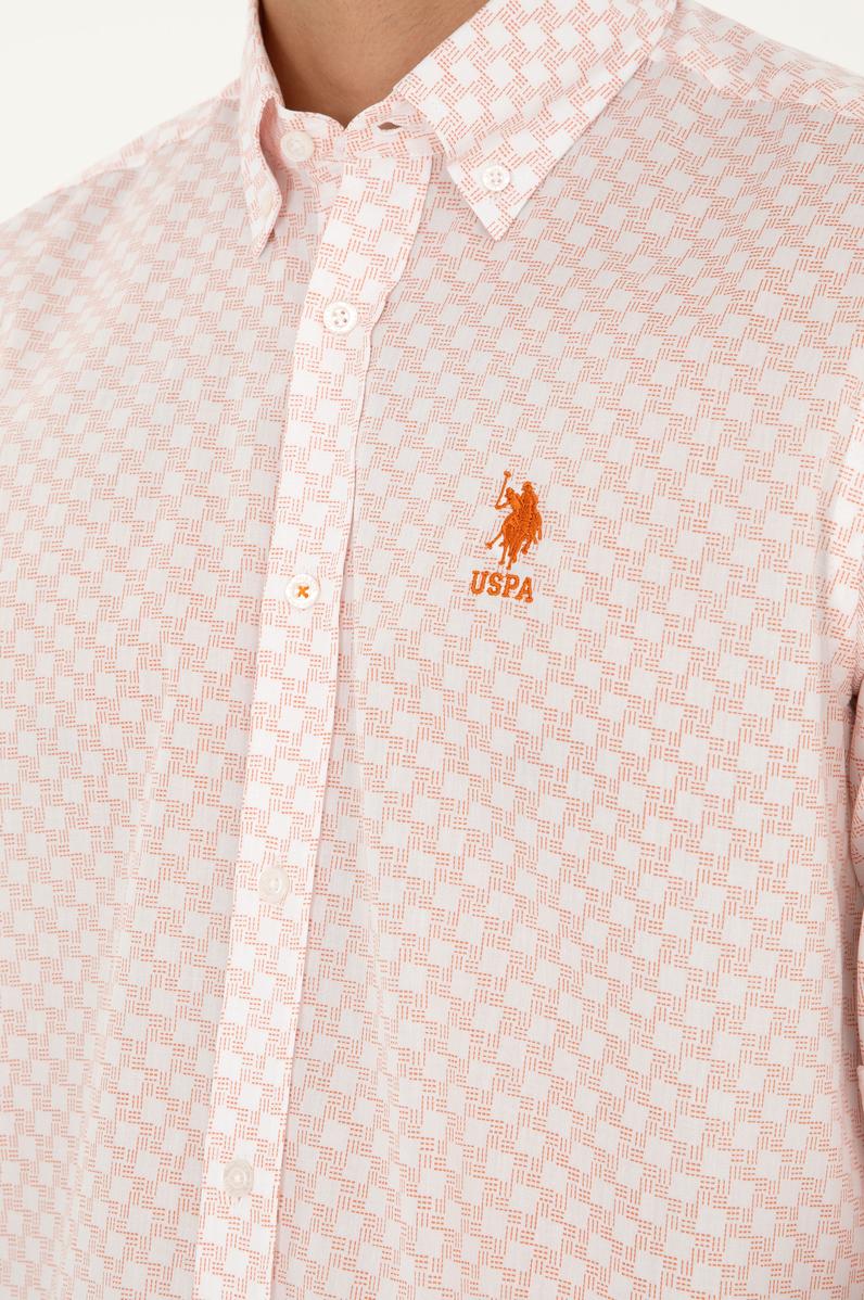 Erkek Pudra Uzun Kollu Gömlek