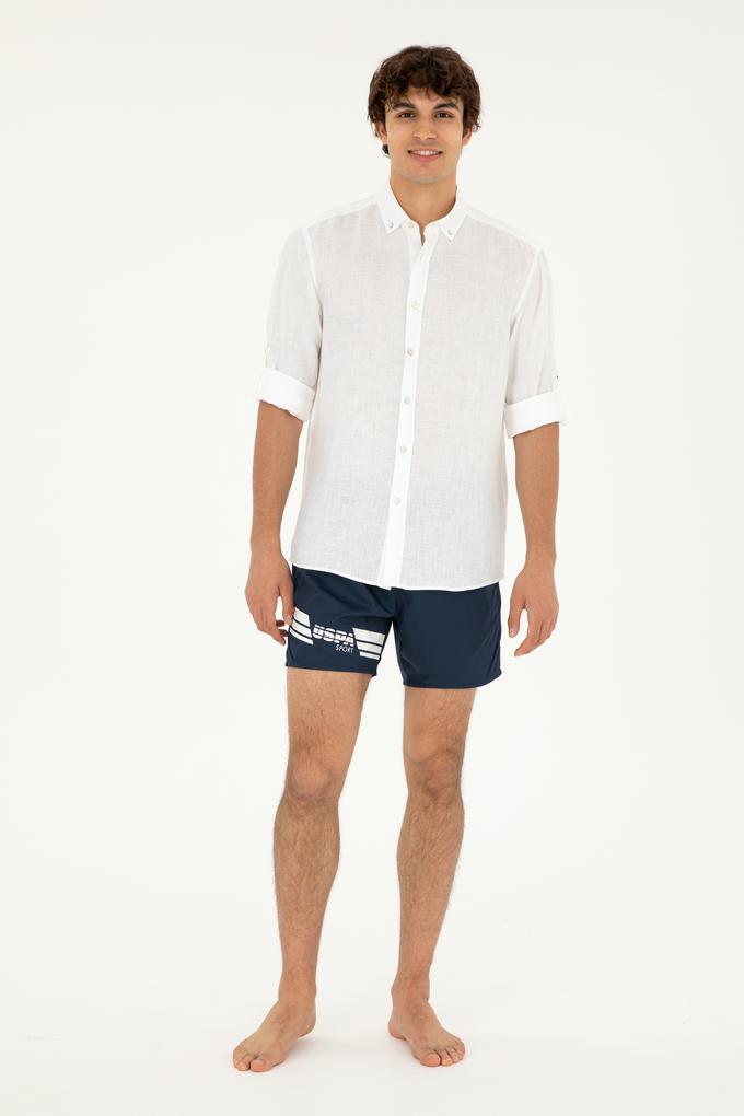 Erkek Lacivert Deniz Şortu