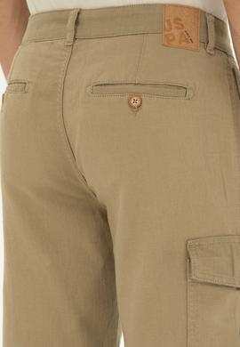 Erkek Koyu Haki Dokuma Şort - 50283941062