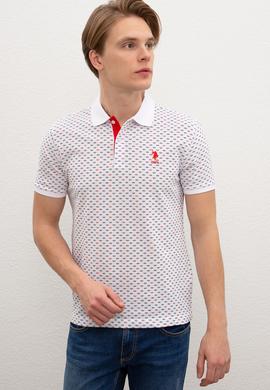 Erkek Beyaz Polo Yaka T-Shirt - 50218011002