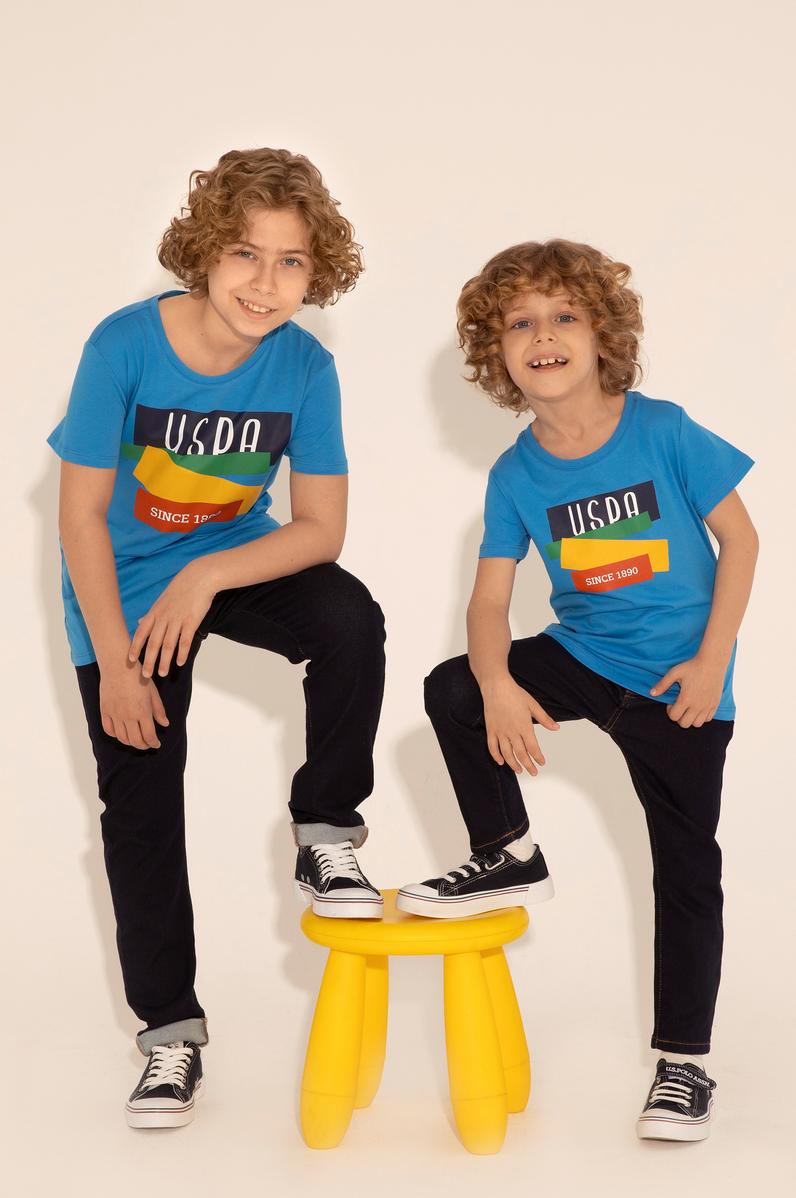 Erkek Çocuk Koyu Mavi Jean Pantolon