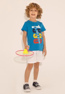 Erkek Çocuk Saks Bisiklet Yaka Tişört - 50288053023