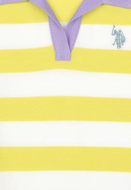 Kız Çocuk Fıstık Polo Yaka Tişört - 50288434023