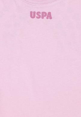 Kız Çocuk Pembe Bisiklet Yaka Tişört - 50288447002