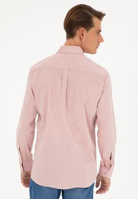 Erkek Somon Uzun Kollu Gömlek - 50282857028