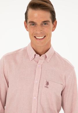 Erkek Somon Uzun Kollu Gömlek - 50282857028