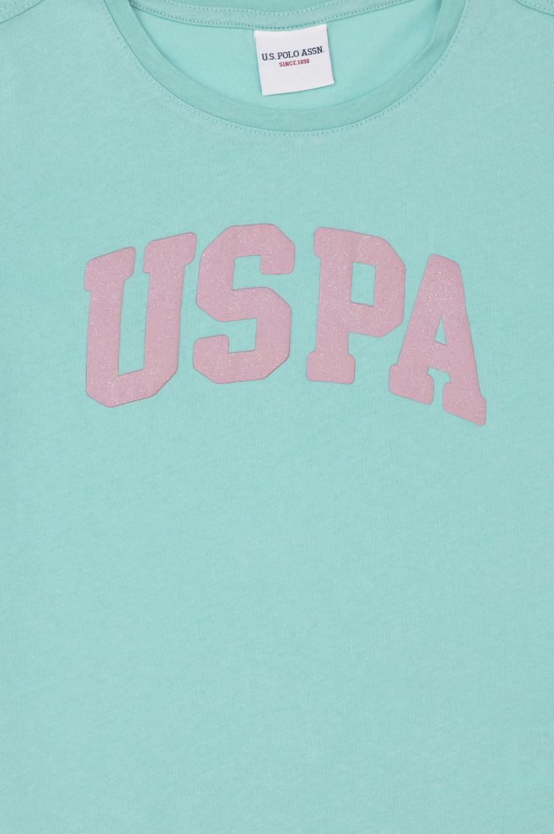 Kız Çocuk Mint Basic Tişört